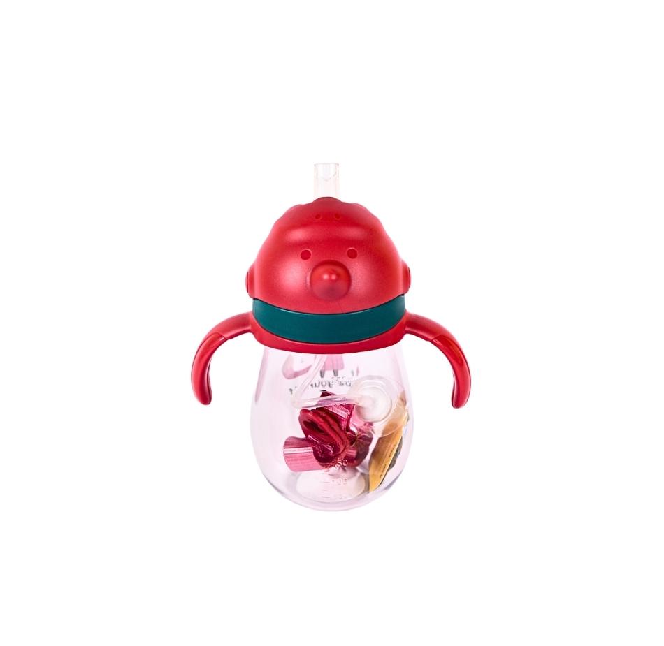 Sipper Water Bottle for Kids Sipper Water Bottle With Straw & Cartoon Design Easy to Carry