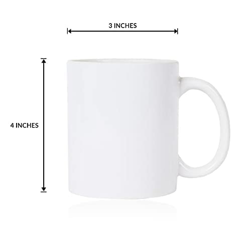 Cute Doodles Theme Start Now Printed Coffee Mug Microwave Safe Coffee Mug for Gift